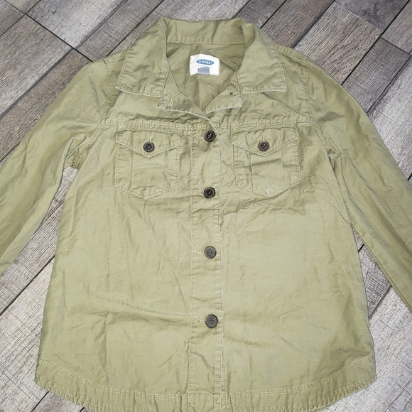 Old Navy Twill Shirt Jacket - Picture 5 of 9